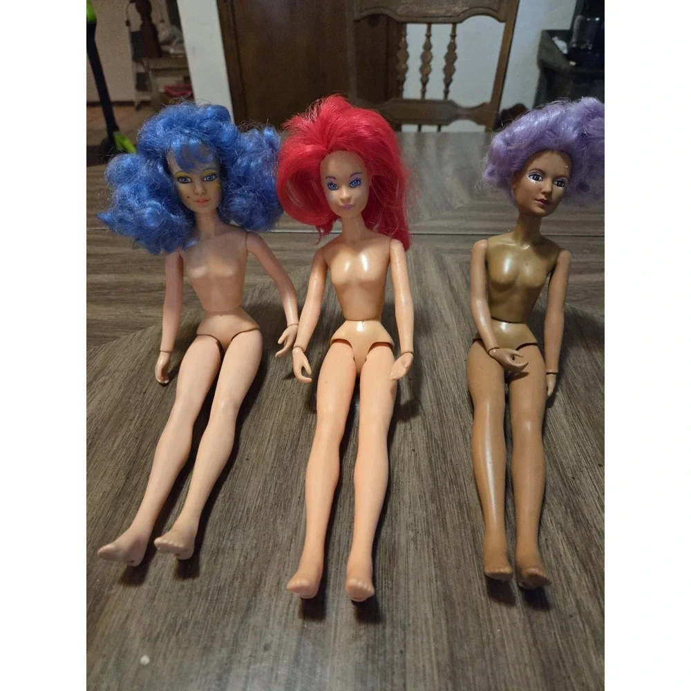 Jem and the Holograms doll, Kimner, Aja, Shana, 1985 Hasbro, Vintage